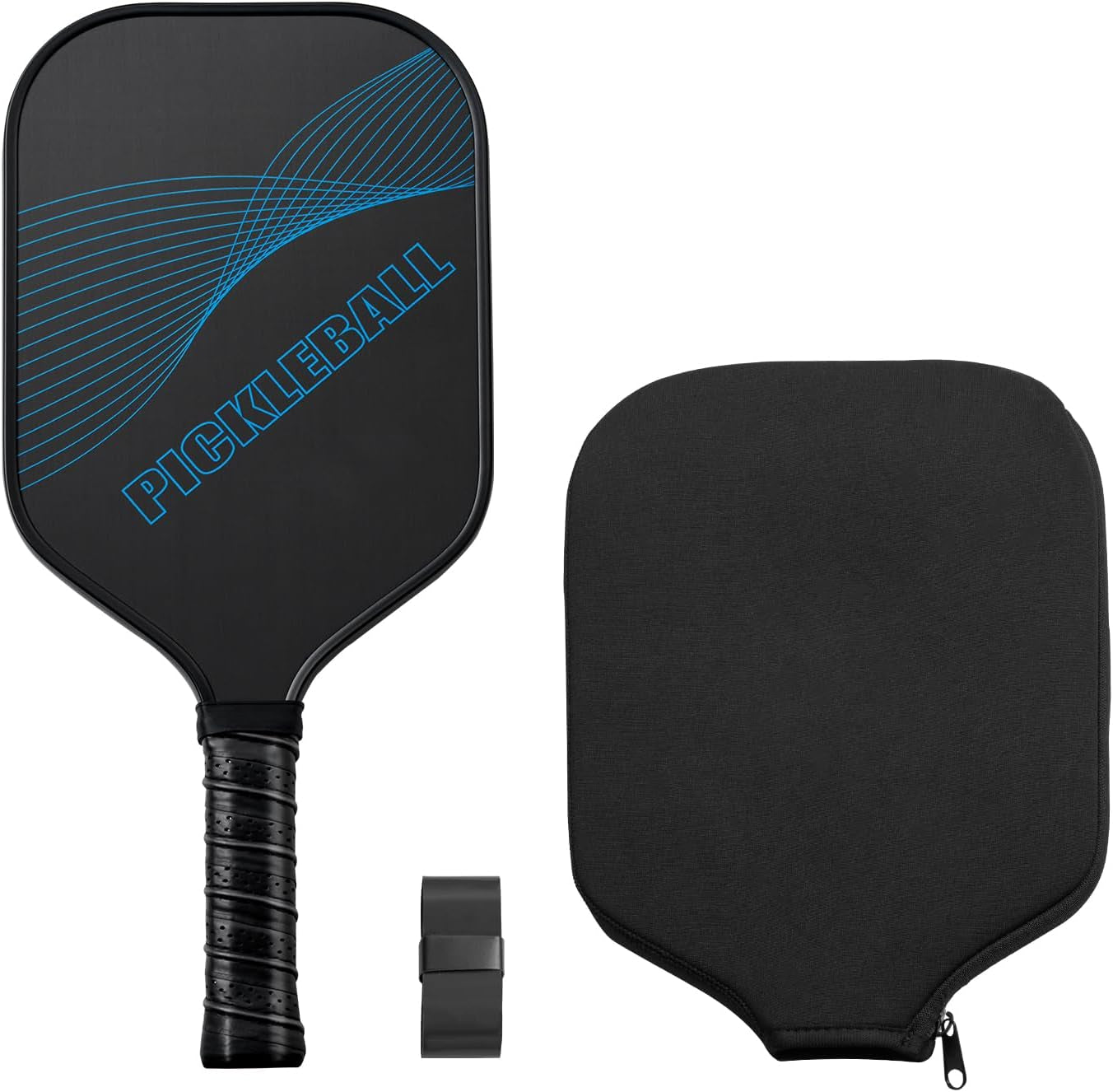 Pickleball Paddle, T700 Carbon Fiber Surface & Honeycomb Core, Pickleball Paddle