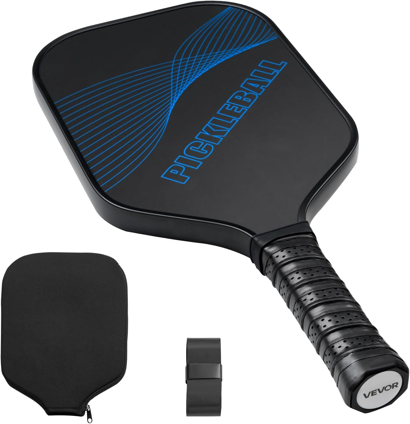 Pickleball Paddle, T700 Carbon Fiber Surface & Honeycomb Core, Pickleball Paddle