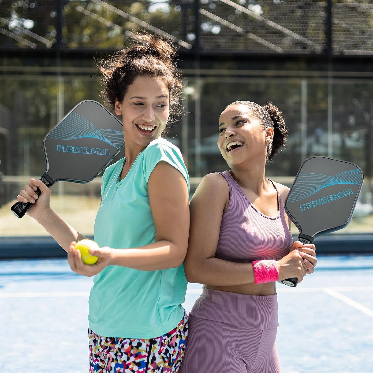 Pickleball Paddle, T700 Carbon Fiber Surface & Honeycomb Core, Pickleball Paddle